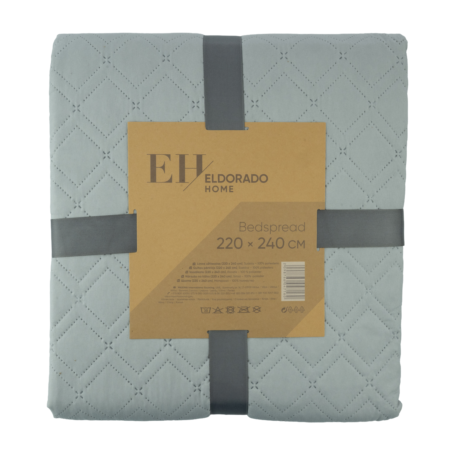 Lovos užtiesalas ELDORADO HOME, 2-jų spalvų, 220 x 240 cm, 100% poliesterio-0