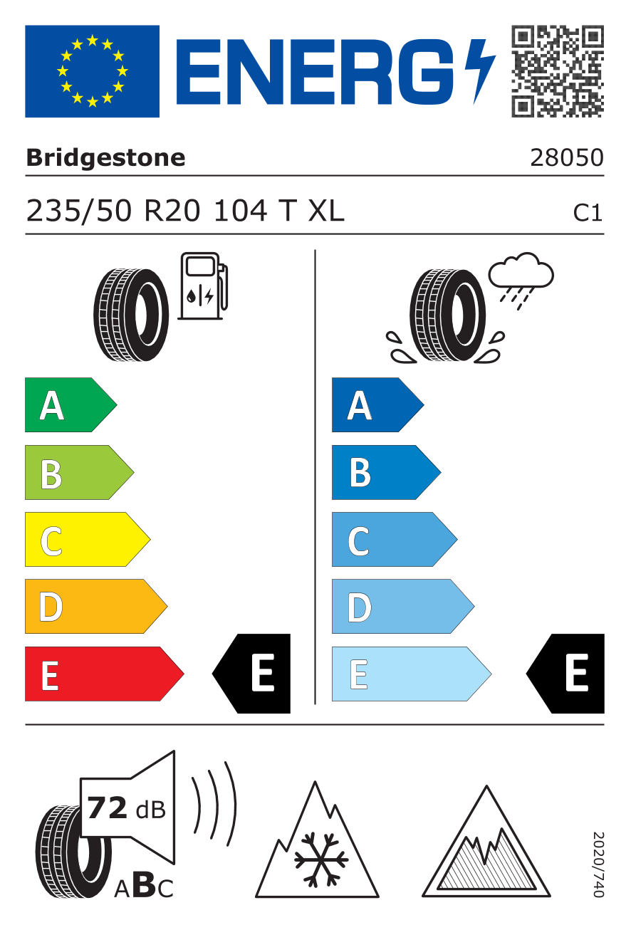 Bridgestone Blizzak DM V3 235/50R20 104 T - 2