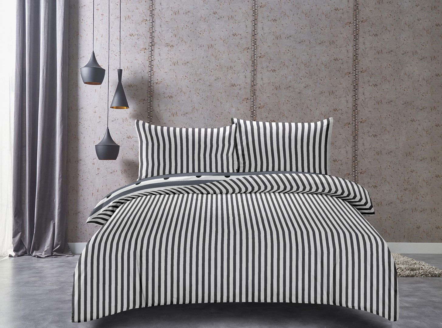 Medvilninės patalynės komplektas DecoKing DUCATO, 155x220 cm, 1 x 80x80 cm - 2