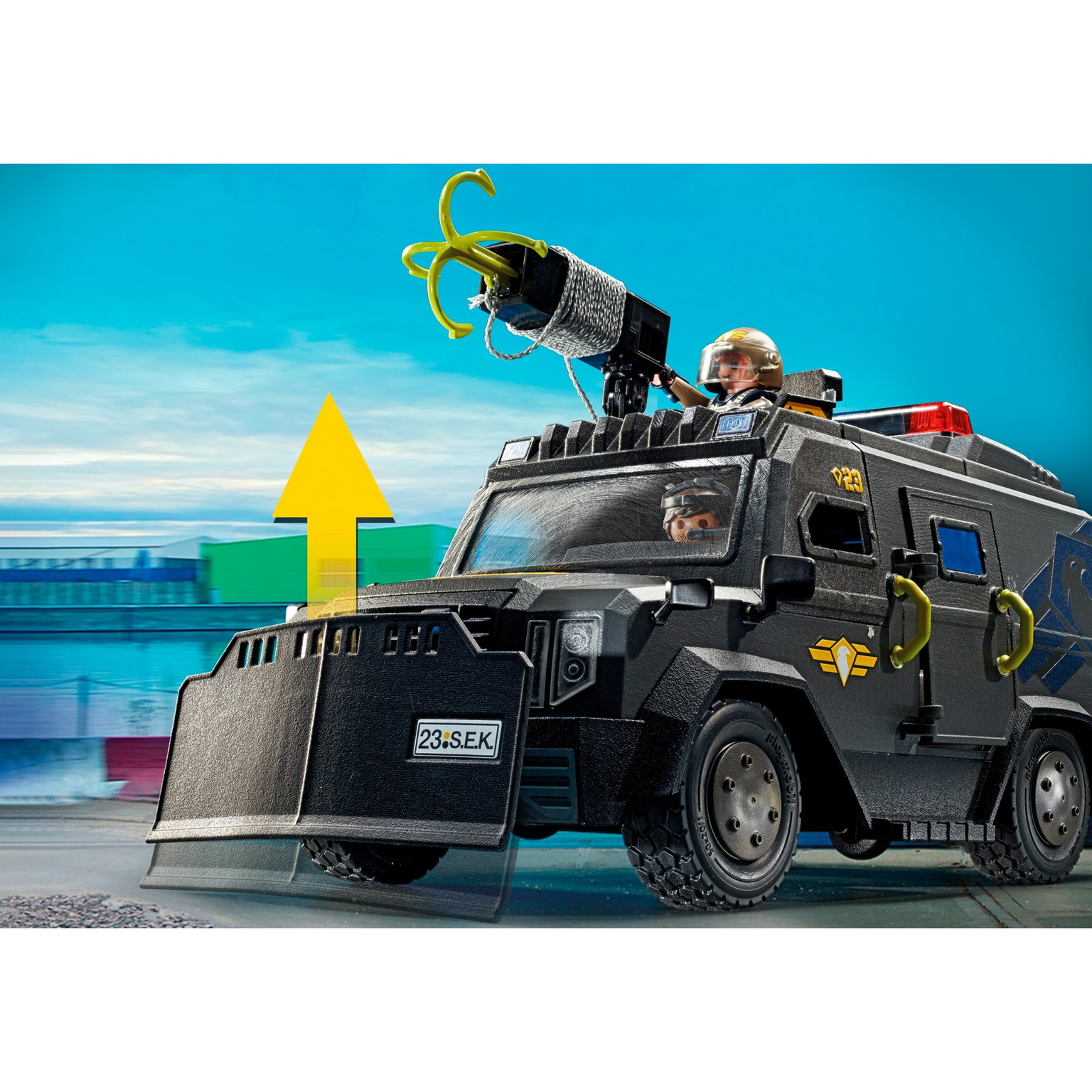 Specialiųjų pajėgų visureigis PLAYMOBIL CITY ACTION 71144 - 6