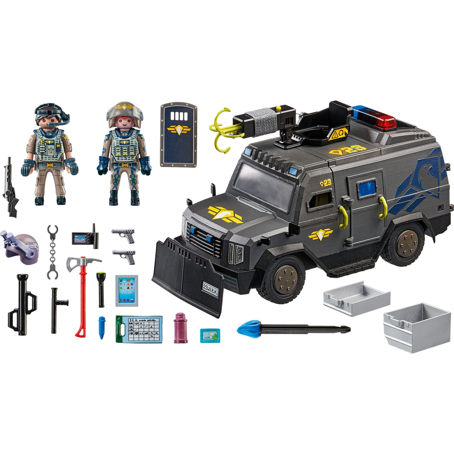 Specialiųjų pajėgų visureigis PLAYMOBIL CITY ACTION 71144-1