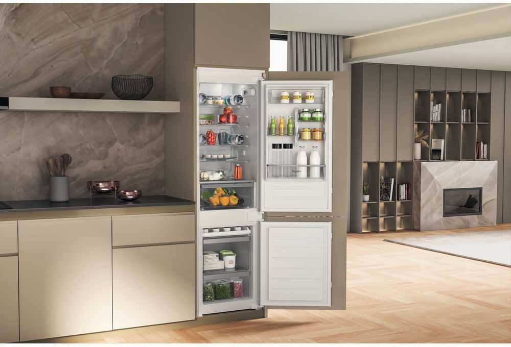 Įmontuojamas šaldytuvas su šaldikliu WHIRLPOOL WHC18D011C1 SF, 177 cm - 4