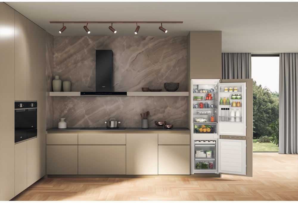 Įmontuojamas šaldytuvas su šaldikliu WHIRLPOOL WHC18D011C1 SF, 177 cm - 3