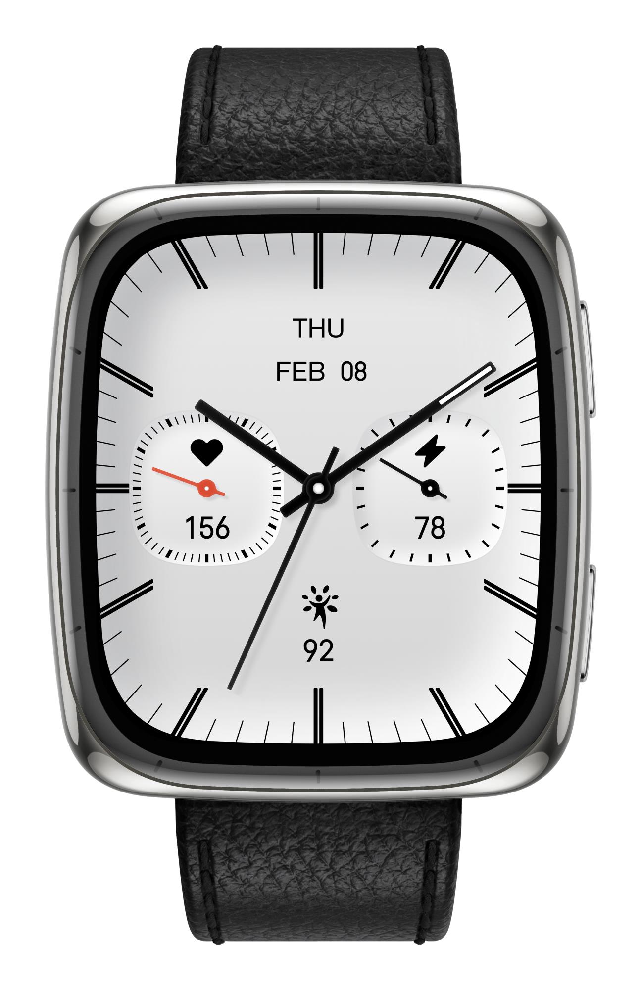 Išmanusis laikrodis Amazfit Active 2 Square W2434GL2N, juoda
