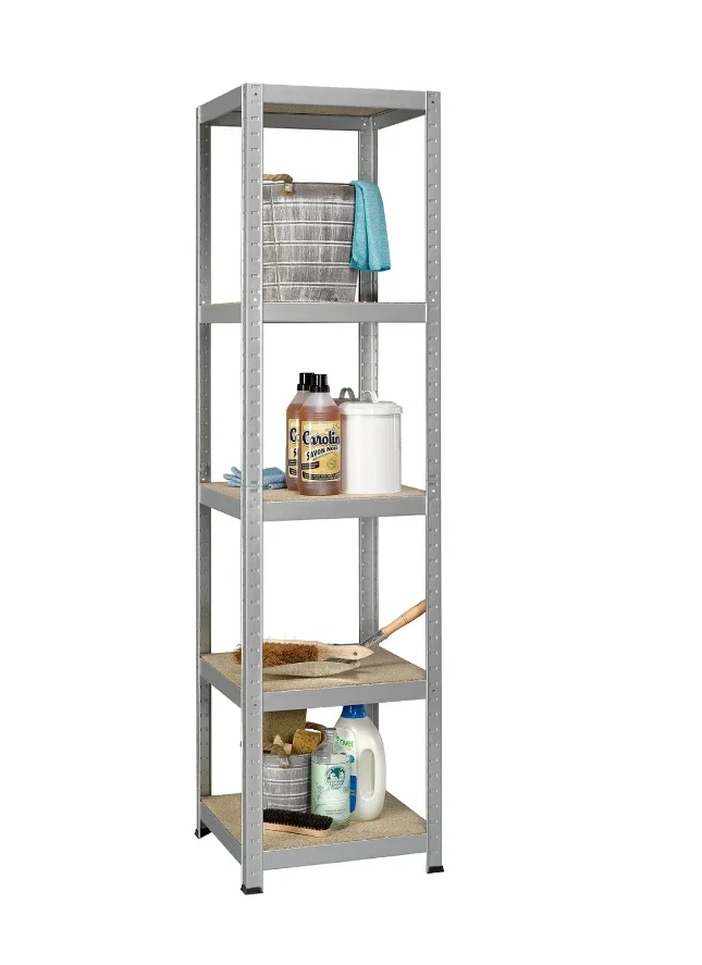 Sandėliavimo lentyna STRONG CUBE, 450 x 450 x 1800 mm, 5 lentynos, apkrova 175 kg-1
