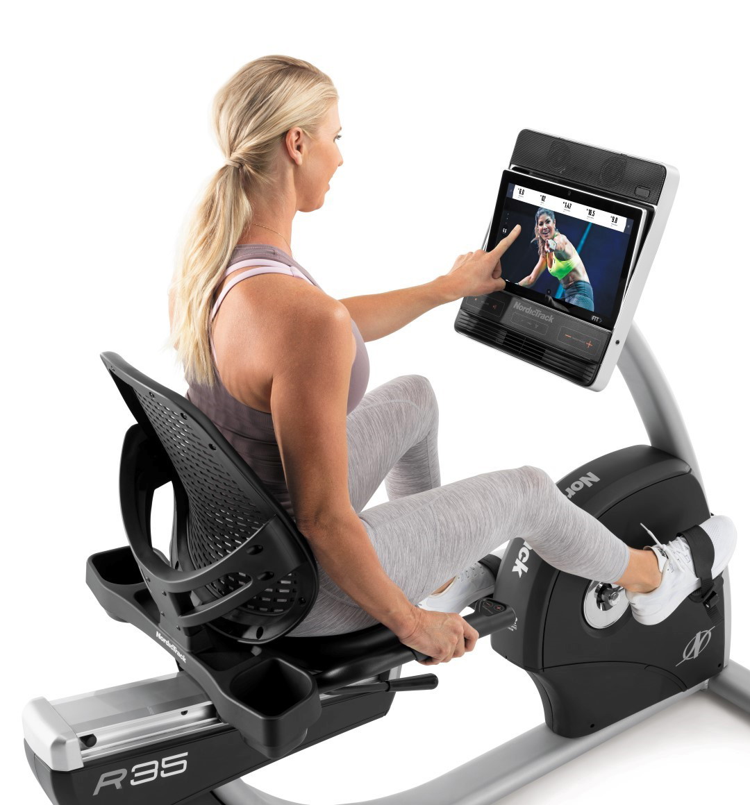 Dviratis treniruoklis horizontalus NORDICTRACK R35 + iFit 1 metų narystė-1