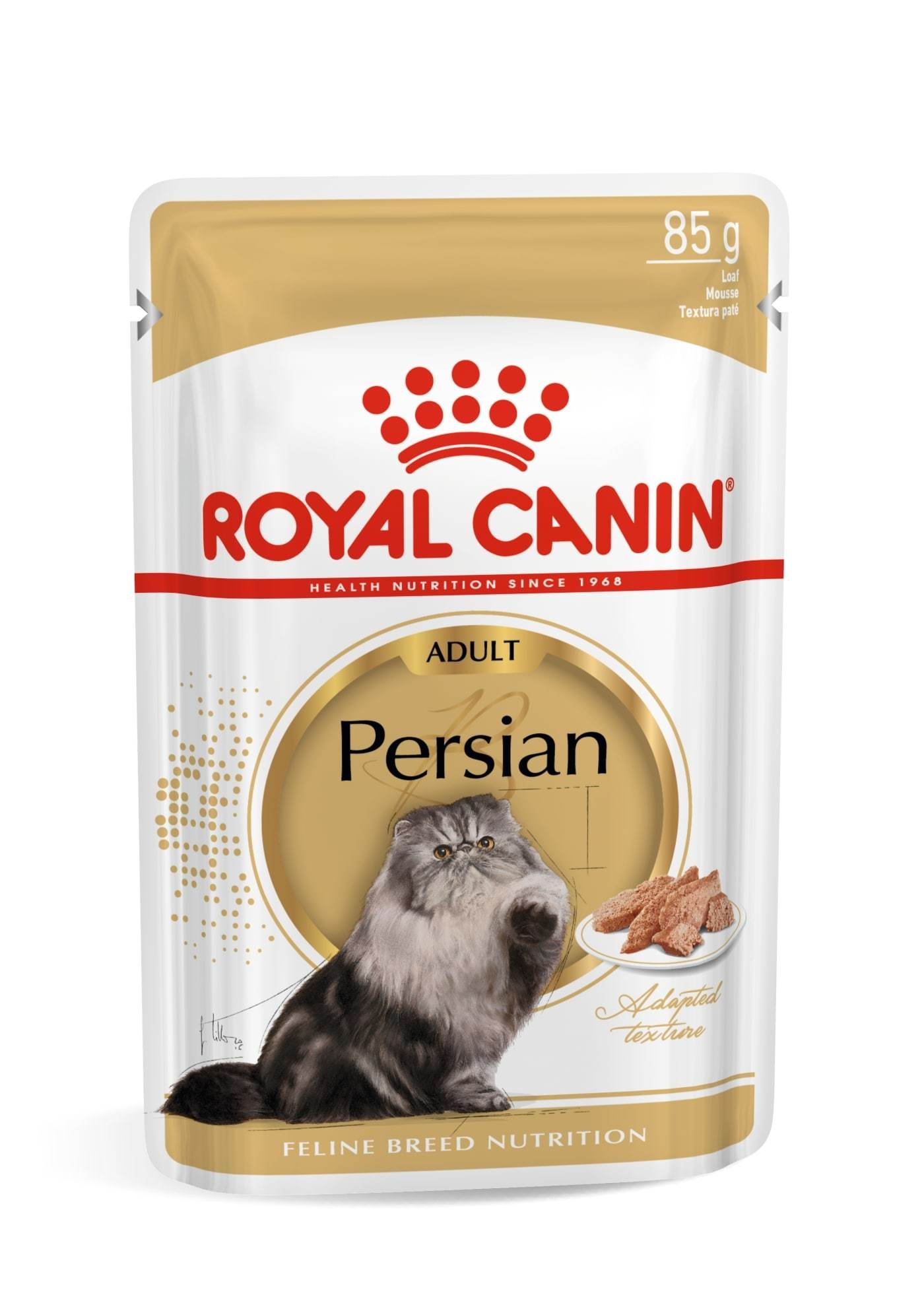 Konservuotas ilgaplaukių persų kačių ėdalas ROYAL CANIN PERSIAN WET, 85 g, 12 vnt.