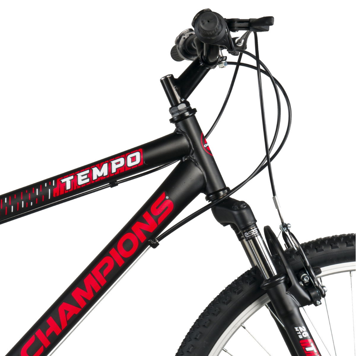 Kalnų dviratis Champions Tempo 26 (TMP.2601), 26 ", juoda-1
