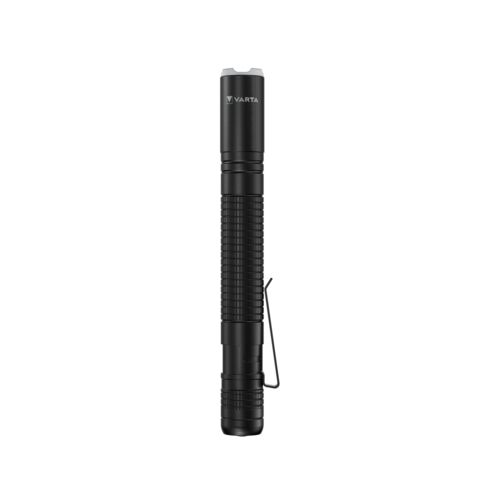 LED žibintuvėlis VARTA Aluminium Light F10 Pro, 150 lm, elementai 2xAAA (įeina), juodos spalvos-1