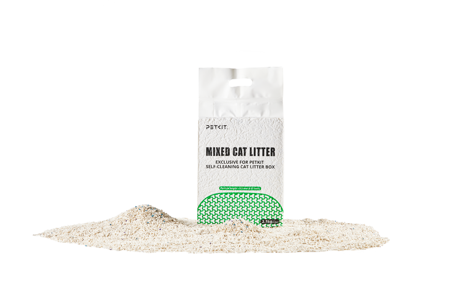 Kačių kraikas Petkit Mixed, bentonitas, 3 pakuotės - 3