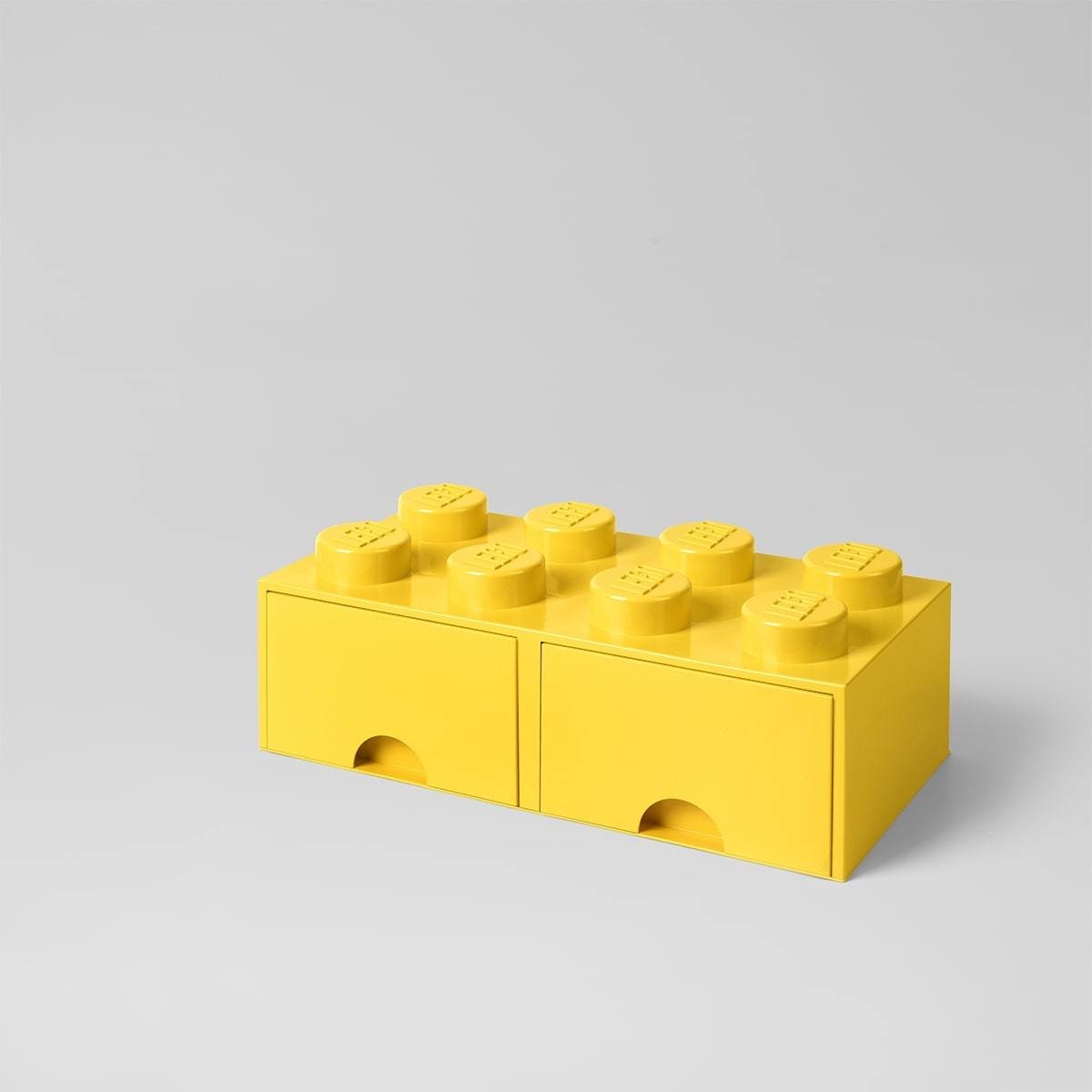 Daiktadėžė LEGO BRICK, geltonos sp., 50 x 25 x 18 cm., 940 ml