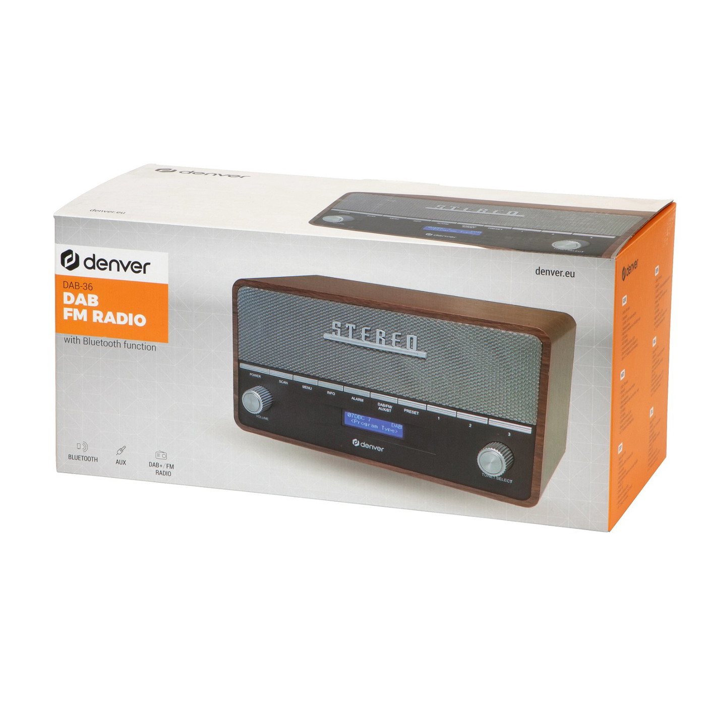 Radijo imtuvas Denver DAB-36 - 8