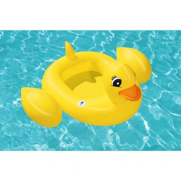 Pripučiama vaikiška valtelė Bestway Duck Baby Boat 40" x 39"/1.02m x 99cm - 3