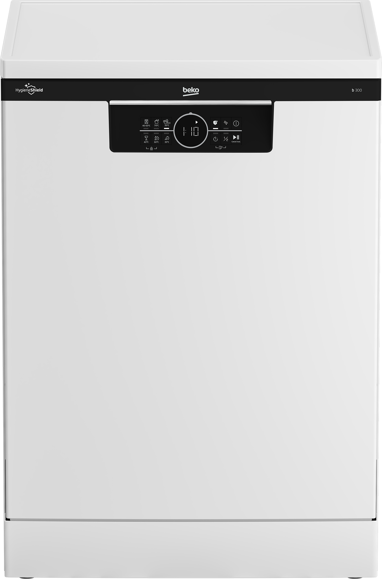 Laisvai pastatoma indaplovė BEKO BDFN26530W, 60 cm, 3 krepš.-0