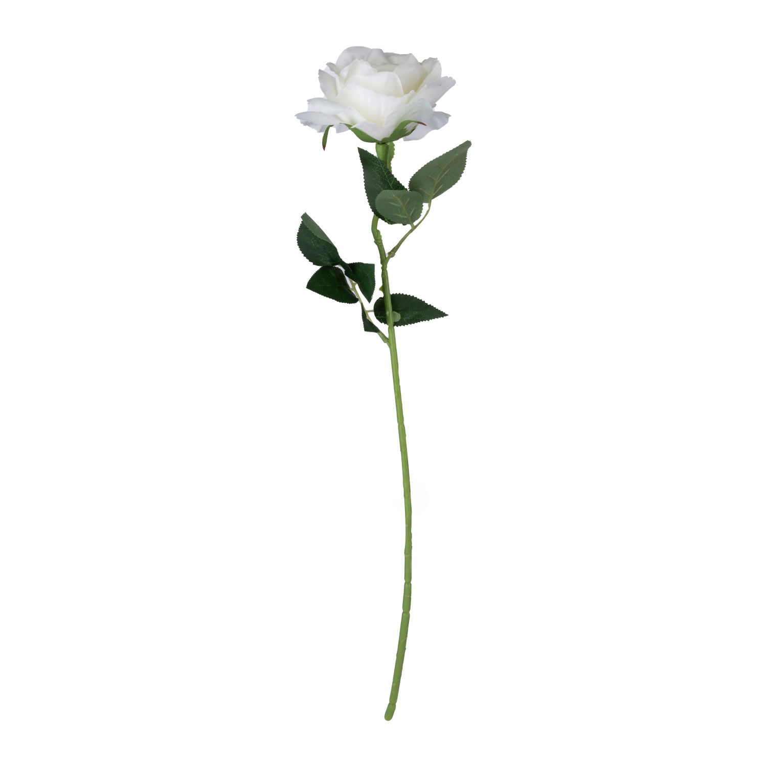 Dirbtinė gėlė ROSE, 4 spalvų, 48 cm-0