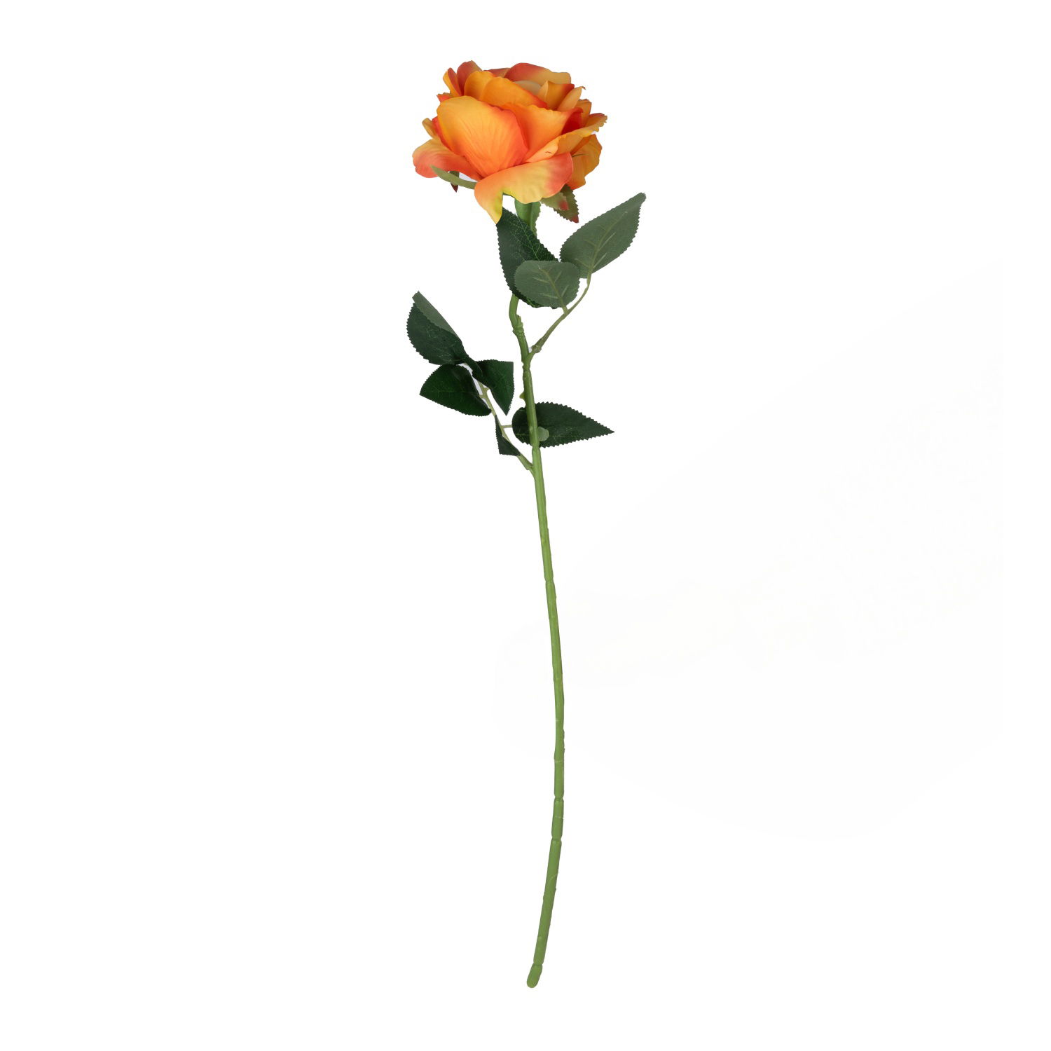 Dirbtinė gėlė ROSE, 4 spalvų, 48 cm-1