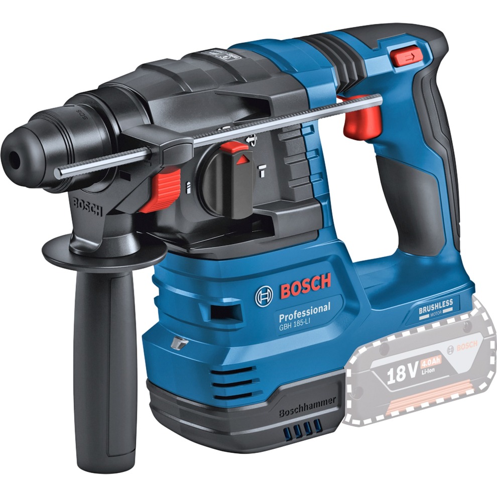 Akumuliatorinis perforatorius BOSCH PRO GBH 18V-22, 18V (be akum. ir krov.) - 1