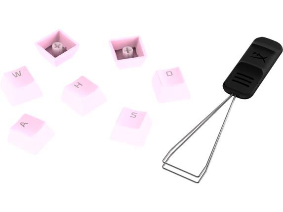 Klaviatūros priedas HyperX PBT Keycaps Pink, US-0
