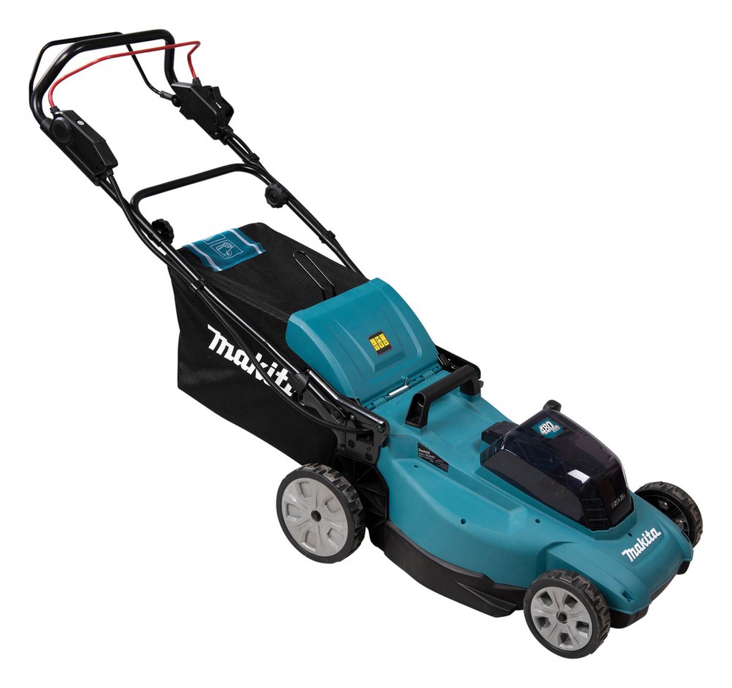 Akumuliatorinė vejapjovė MAKITA DLM481Z, 2 x 18 V, 48 cm, 62 l, savaeigė, be akumuliatoriaus - 3