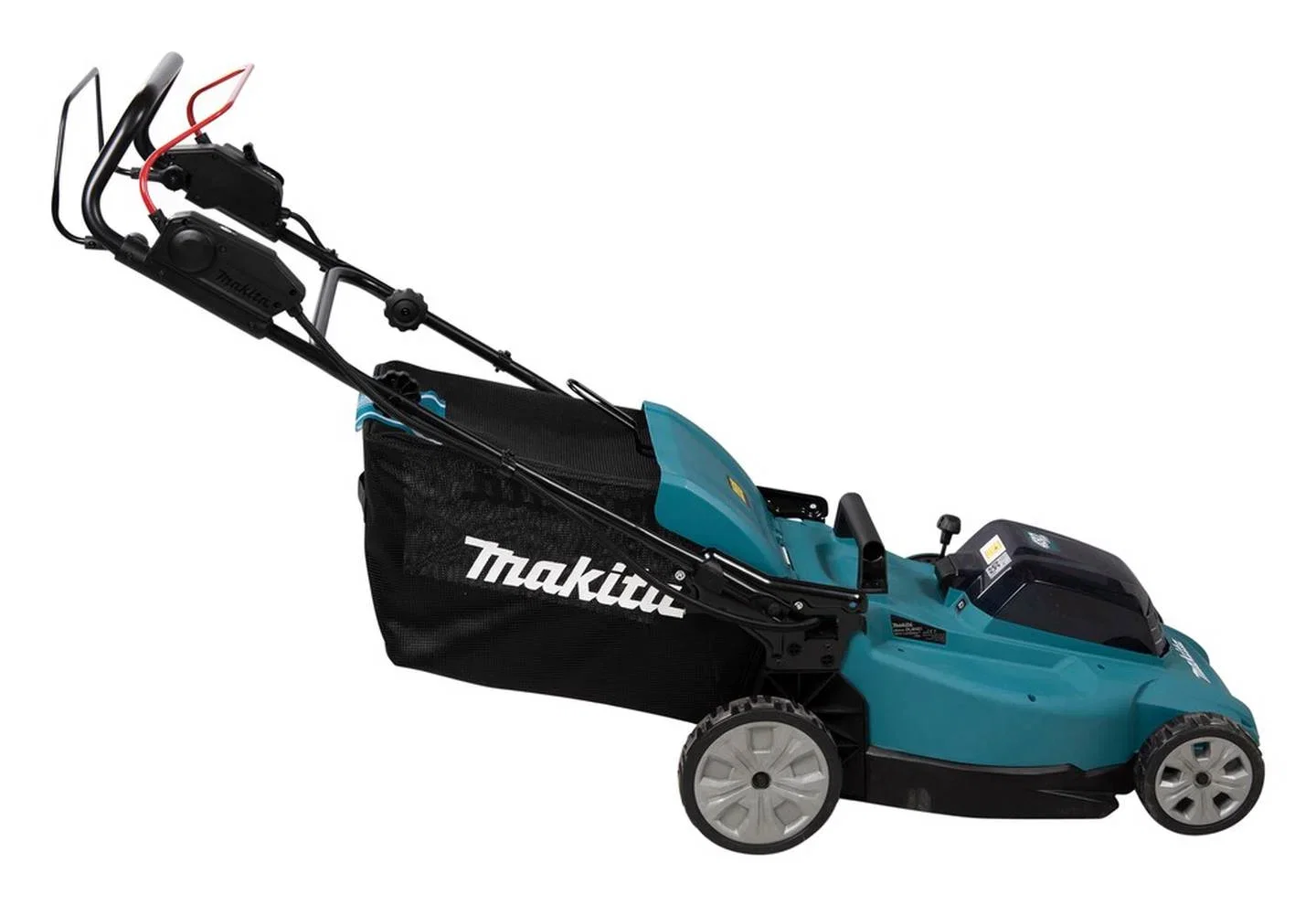 Akumuliatorinė vejapjovė MAKITA DLM481Z, 2 x 18 V, 48 cm, 62 l, savaeigė, be akumuliatoriaus - 2