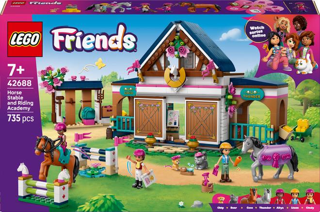 Konstruktorius LEGO Horse Stable And Riding Academy 42688 - 1