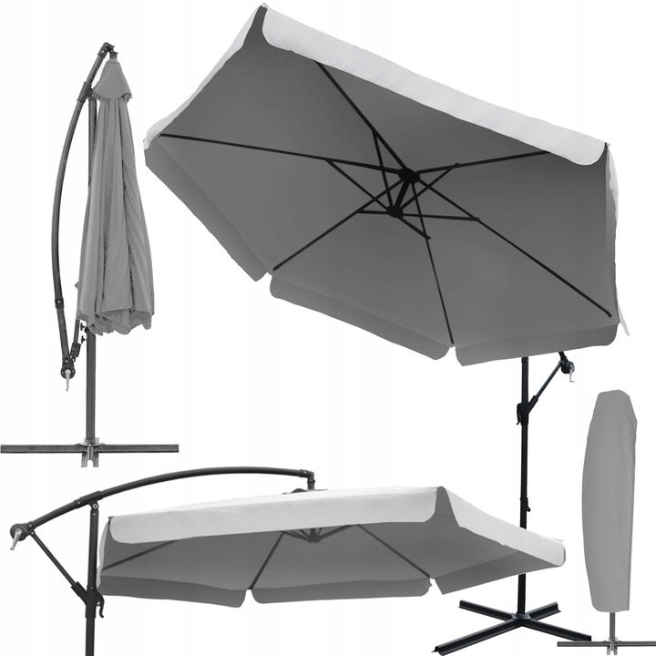 Sodo skėtis Aransas, 300 x 250 cm - 3