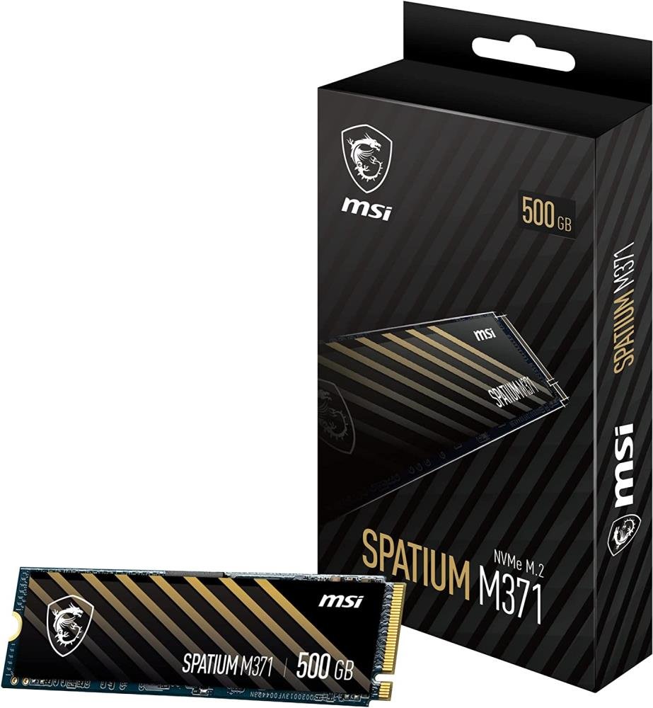 Kietasis diskas MSI SPATIUM M371, 500GB - 1
