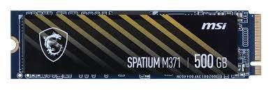Kietasis diskas MSI SPATIUM M371, 500GB - 2