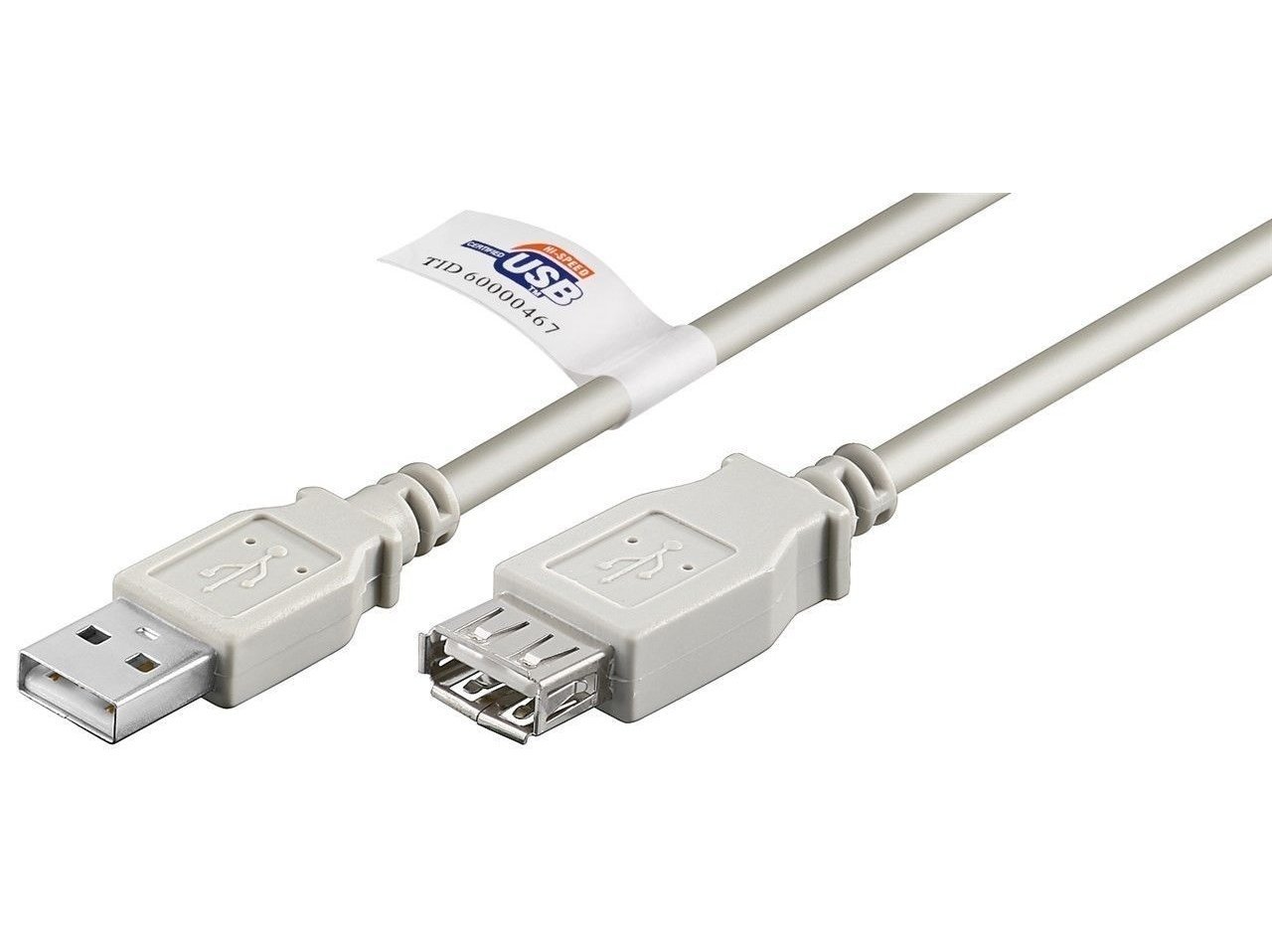 Ilgiklis USB2.0 A-A, 1,8 m., BP
