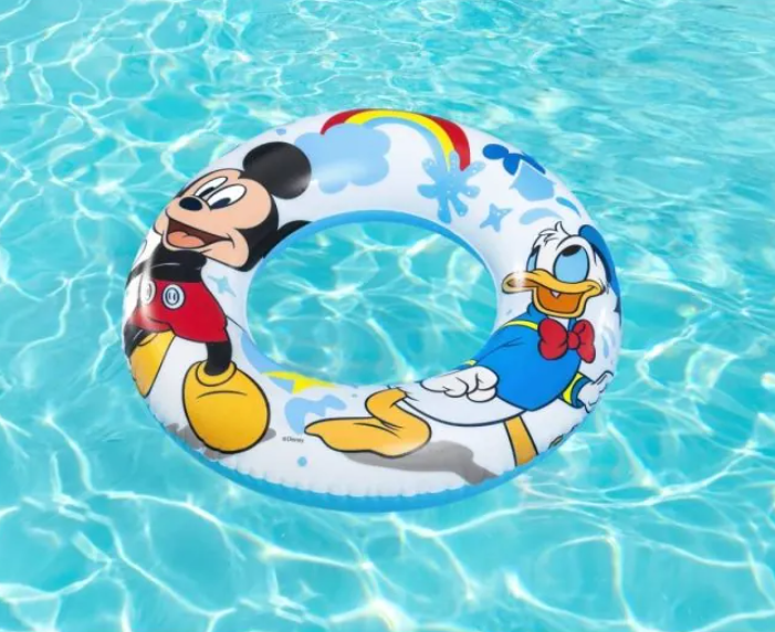 Pripučiamas ratas BESTWAY Mickey, įvairių spalvų, 56 cm-1