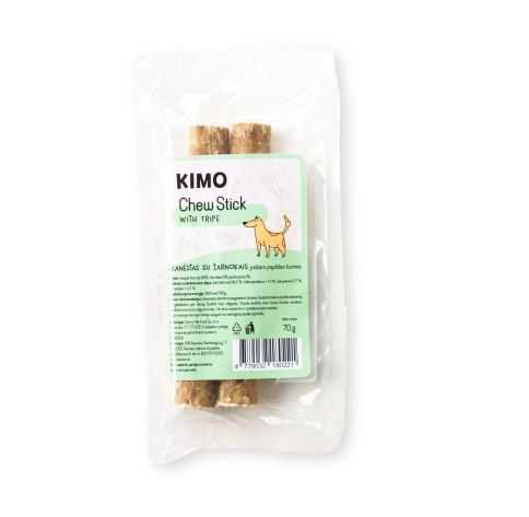 Skanėstas šunims KIMO, su žarnokais, 110 g - 2