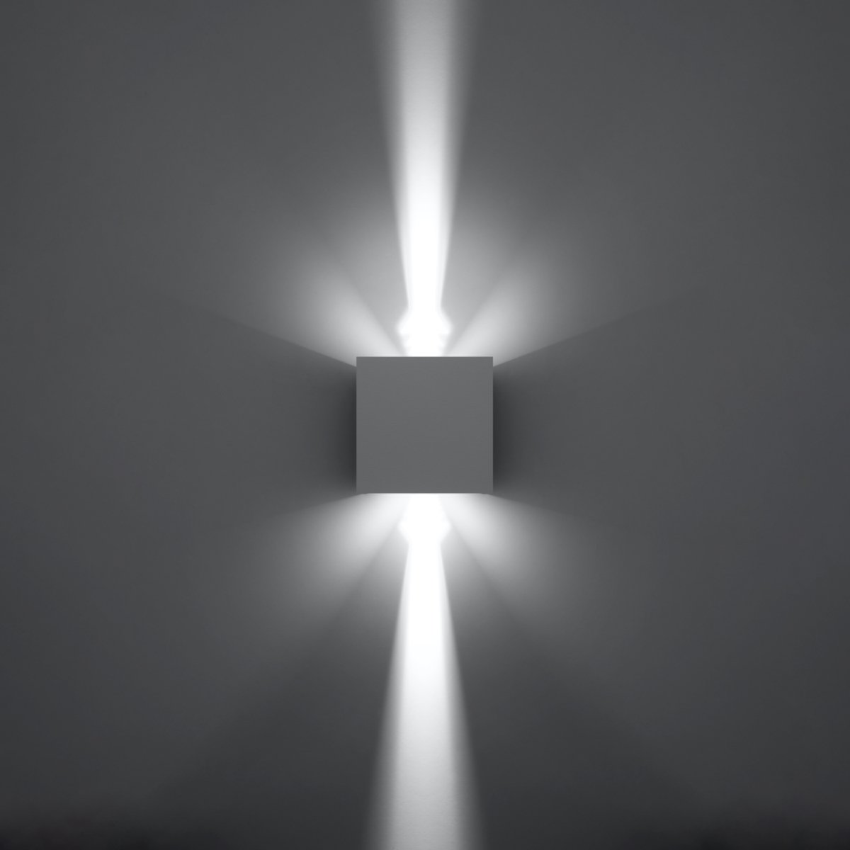 Sieninis šviestuvas SOLLUX LUCA baltas, 6 W LED - 4