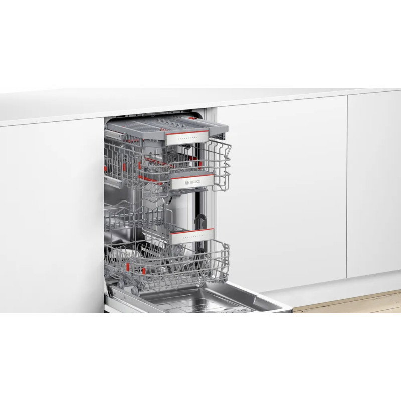 Įmontuojama indaplovė BOSCH 6 serija SPV6ZMX17E, 45 cm - 5
