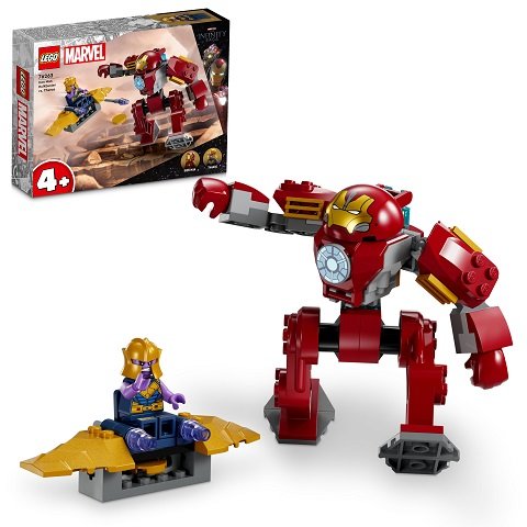 Konstruktorius LEGO Super Heroes Iron Man Hulkbuster VS Thanos 76263