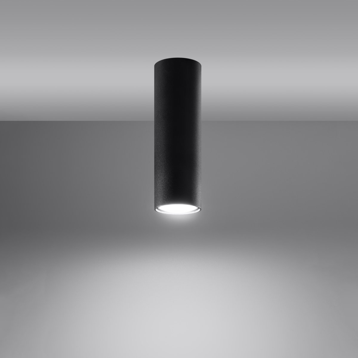 Taškinis šviestuvas SOLLUX LAGOS 20,  juodas,  GU10, 1x40W - 3