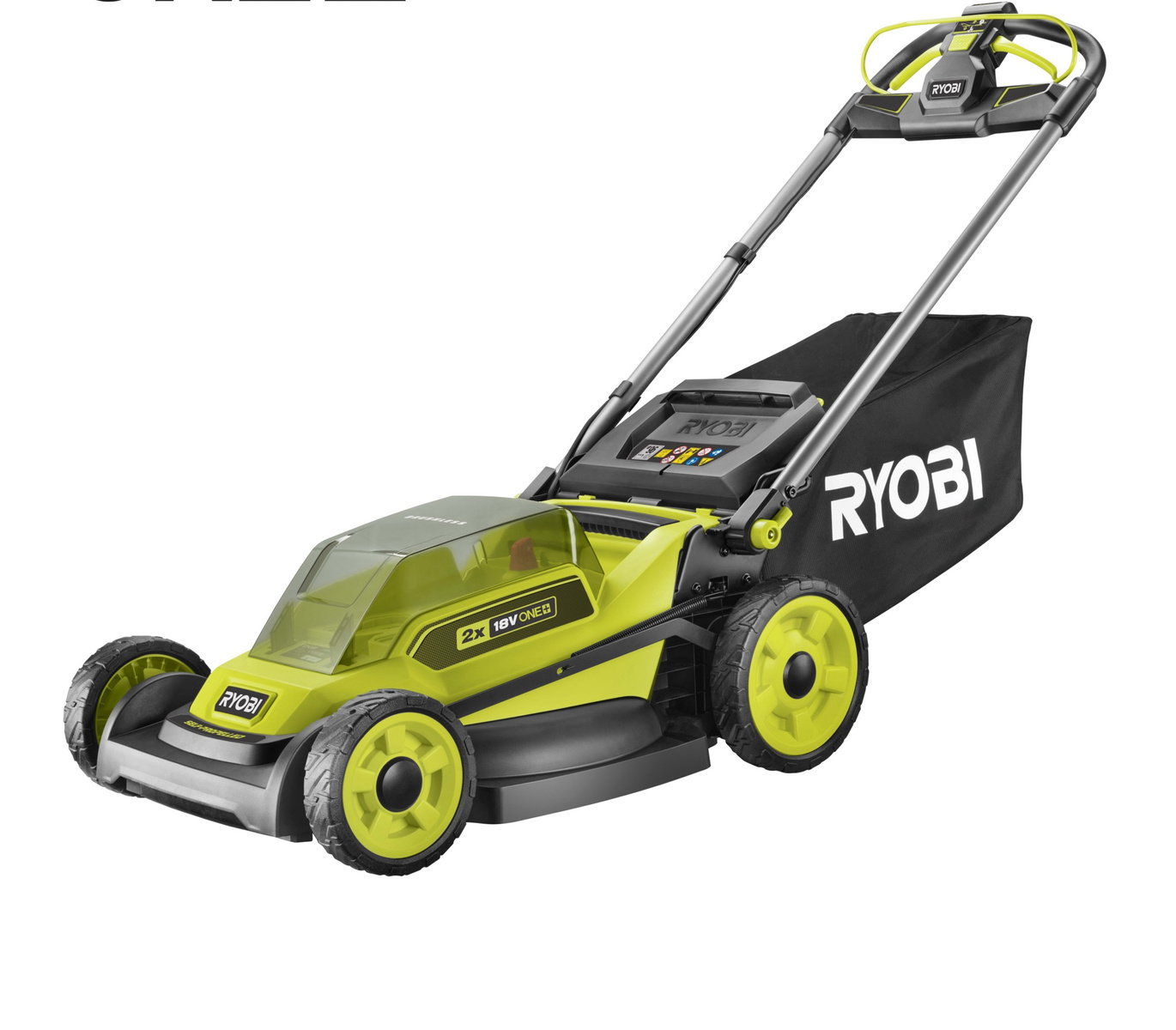 Akumuliatorinė vejapjovė RYOBI ONE+ HP RY18LMXSP51A-0, 18 V, 51 cm, 55 l, savaeigė, be akumuliator.-0