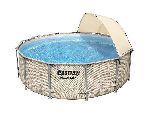 Baseino rinkinys POWER STEEL, 13' x 42"/396 x 107 cm-0