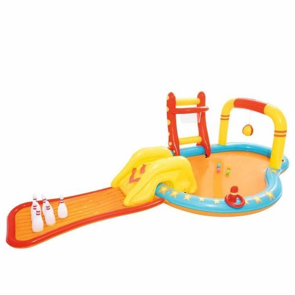 Pripučiamas žaidimų centras LIL CHAMP PLAY CENTER 14'3" x 7' x 46"/4,35m x 2,13m x 1,17m-0