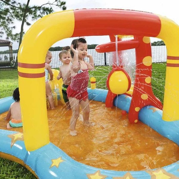 Pripučiamas žaidimų centras LIL CHAMP PLAY CENTER 14'3" x 7' x 46"/4,35m x 2,13m x 1,17m - 3
