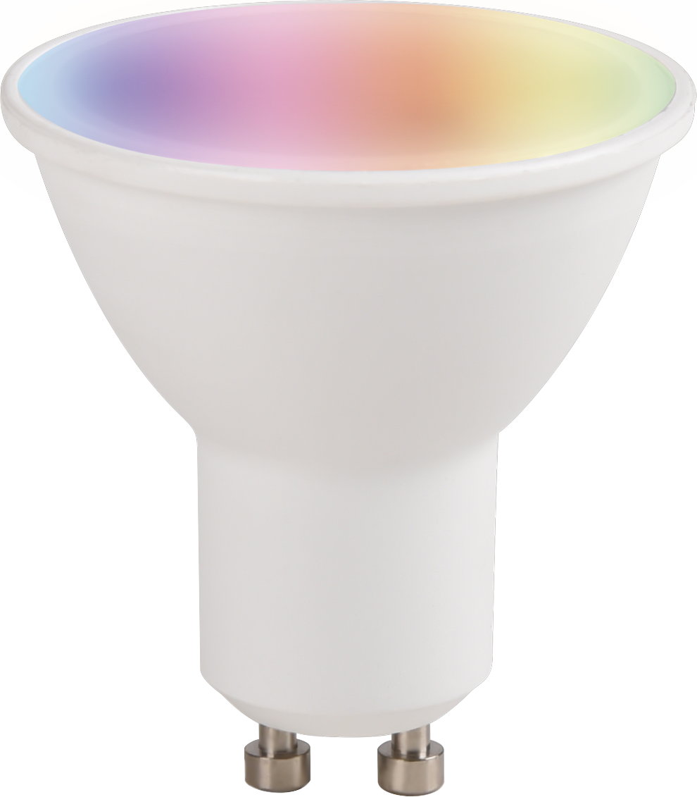 Išmanioji LED lemputė SPECTOR LIGHT, GU10, 5W, 480 lm, RGB&DIM, SMART + WiFi + pultelis