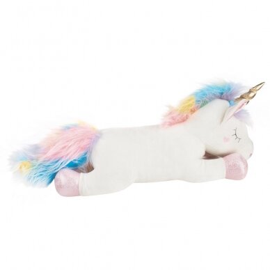 Pliušinis žaislas-pagalvė, vienaragis FANCY LILU 48 cm - 3