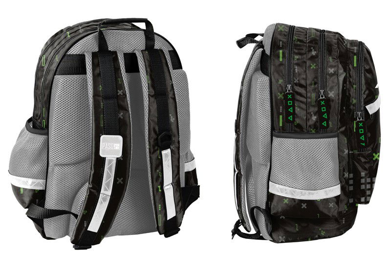 Mokyklinė kuprinė GAMING PP23GE-116, juoda - 2