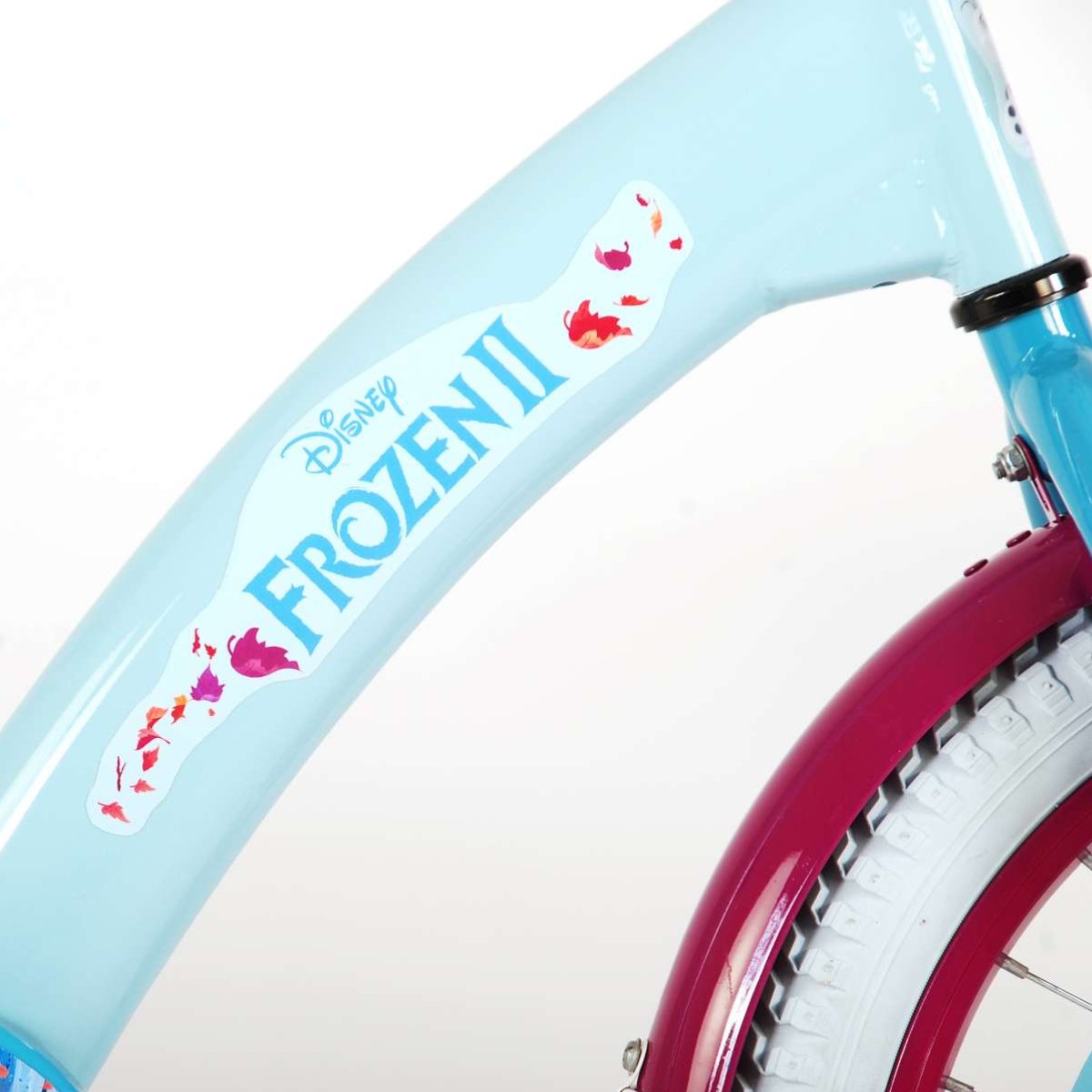 Vaikiškas dviratis VOLARE 18" Frozen 2 (91850) šviesiai mėlynas - 6