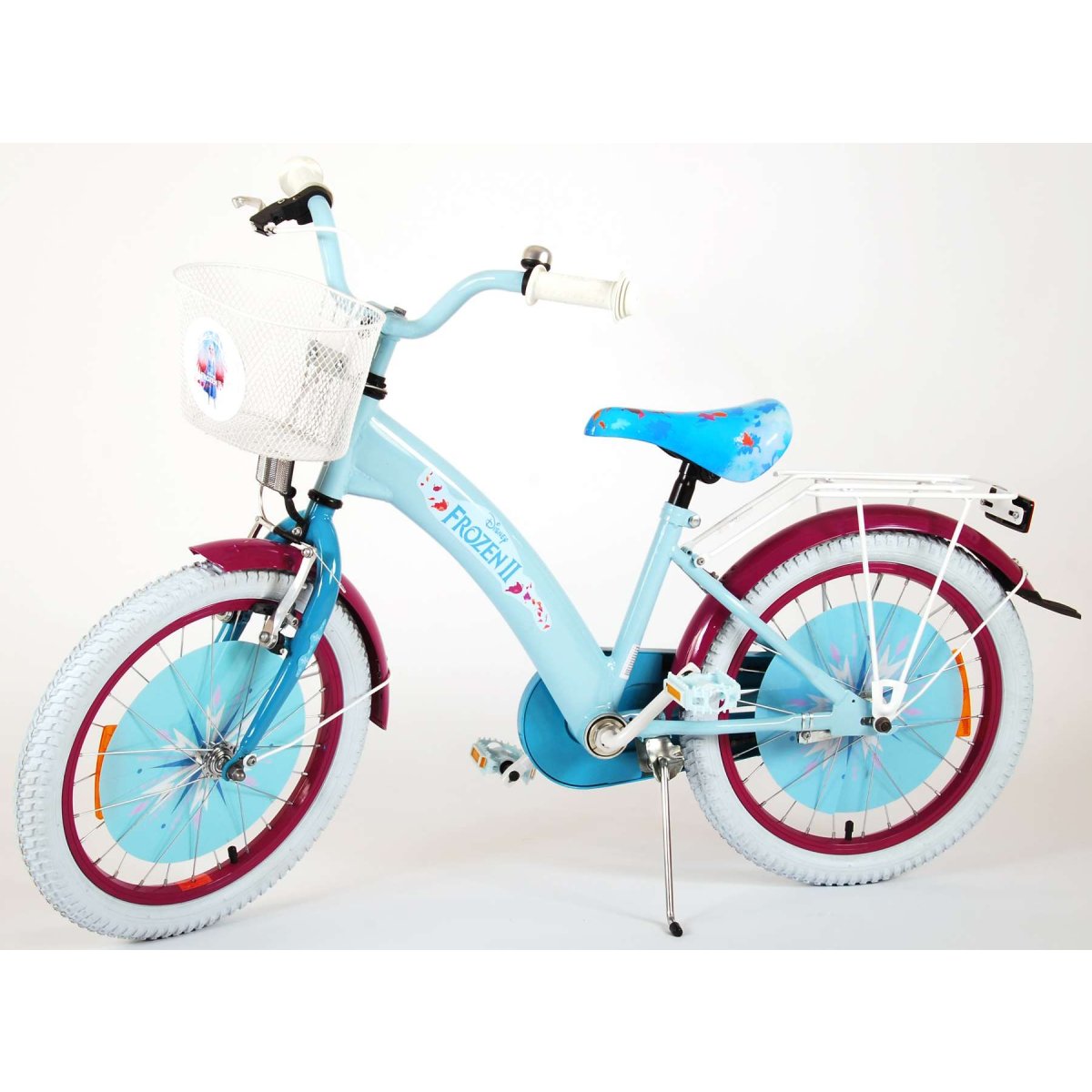 Vaikiškas dviratis VOLARE 18" Frozen 2 (91850) šviesiai mėlynas - 2