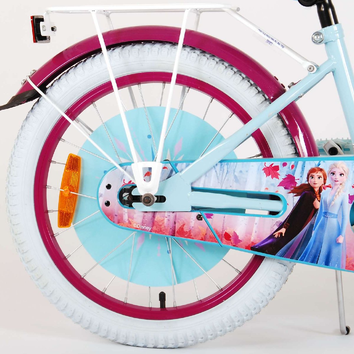 Vaikiškas dviratis VOLARE 18" Frozen 2 (91850) šviesiai mėlynas - 7