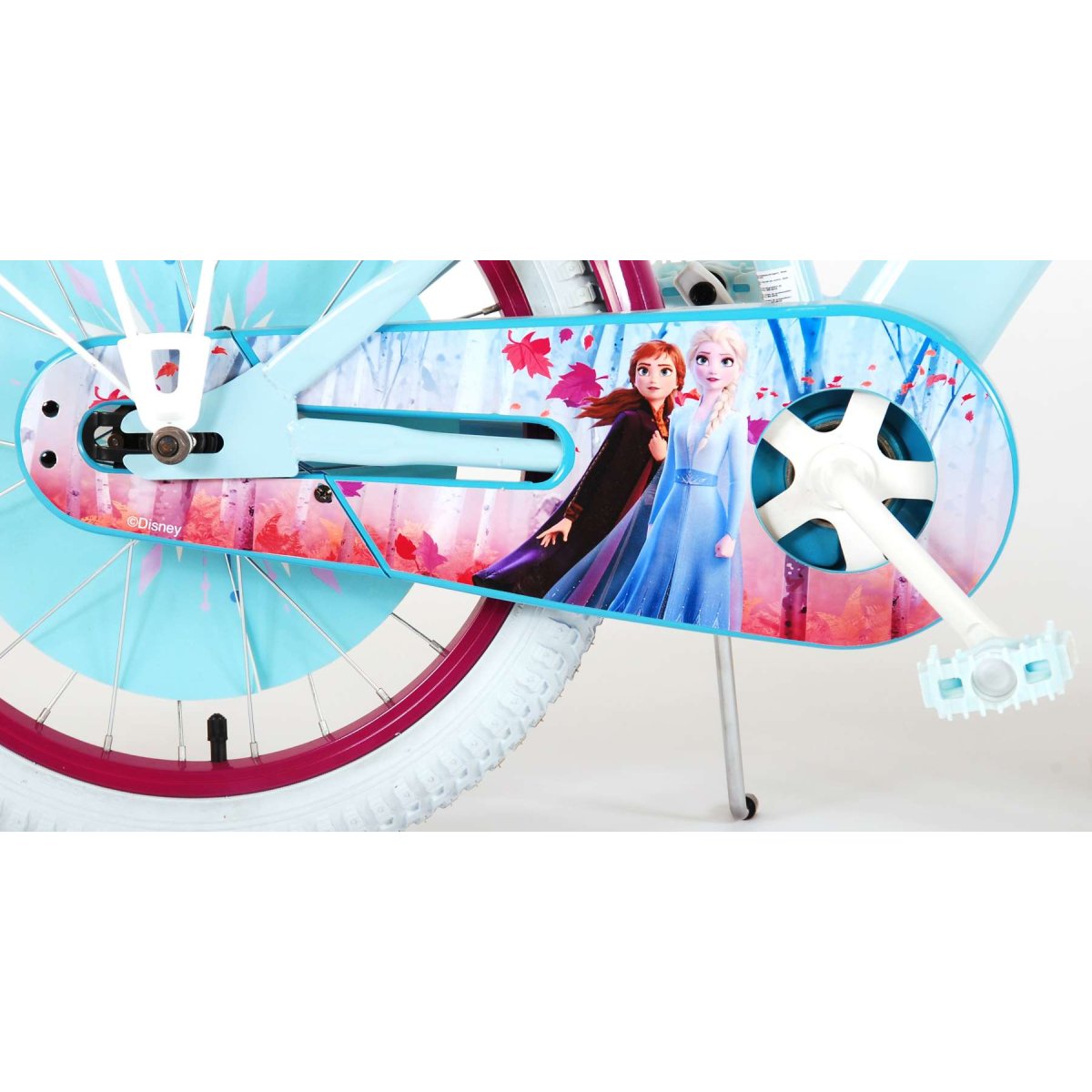 Vaikiškas dviratis VOLARE 18" Frozen 2 (91850) šviesiai mėlynas - 5