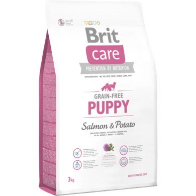 Sausas maistas šunims Brit Care Puppy Salmon&Potato, 3 kg
