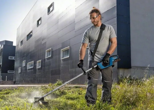 Akumuliatorinė žoliapjovė BOSCH GRT 18V-33 Solo, 18 V, 33 cm, be akumuliatoriaus - 4