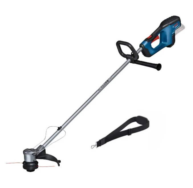 Akumuliatorinė žoliapjovė BOSCH GRT 18V-33 Solo, 18 V, 33 cm, be akumuliatoriaus-0