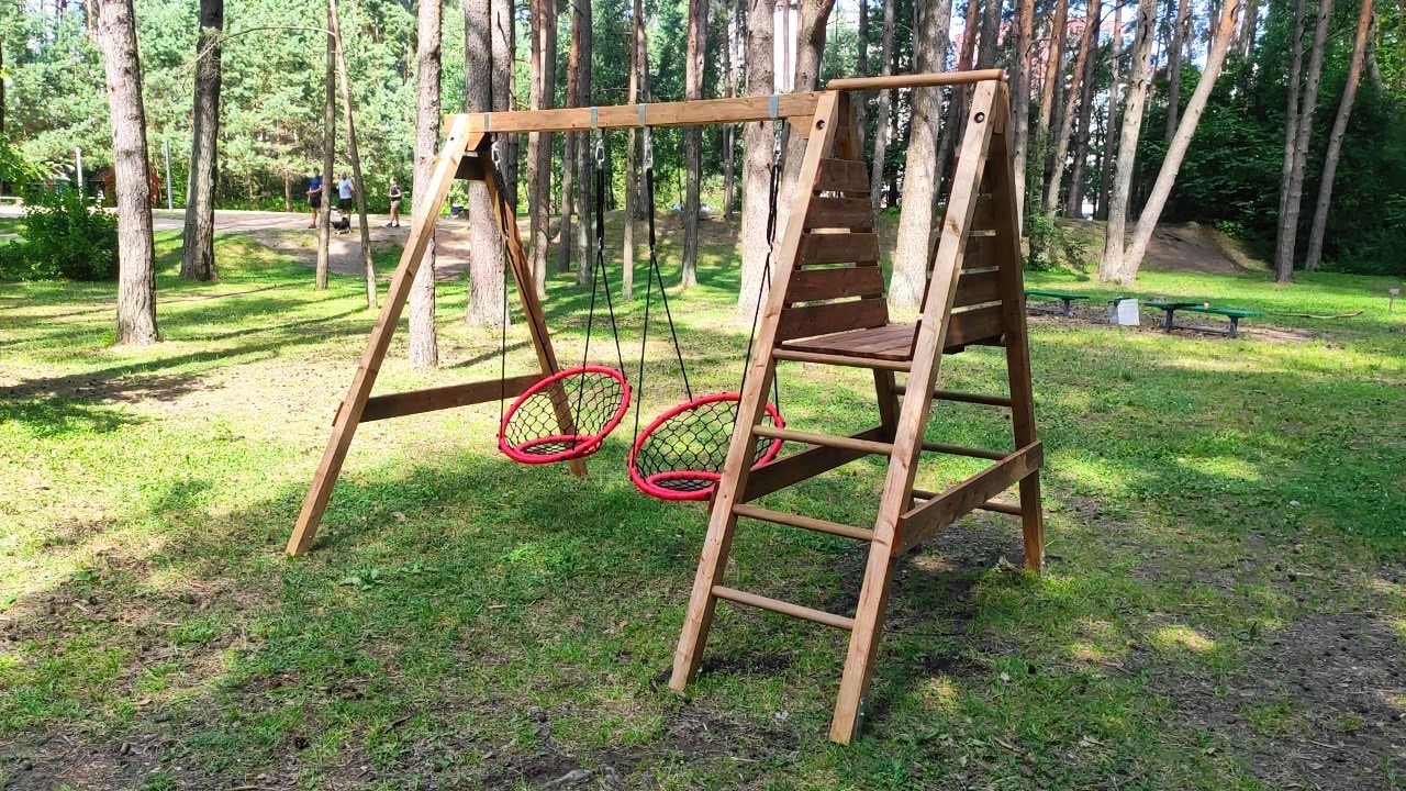 Vaikų žaidimų aikštelė-sūpynės „Eglė“ - 3